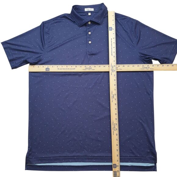 Peter Millar Summer Comfort North Star Golf Polo Shirt Mens XL Performance - Picture 5 of 9